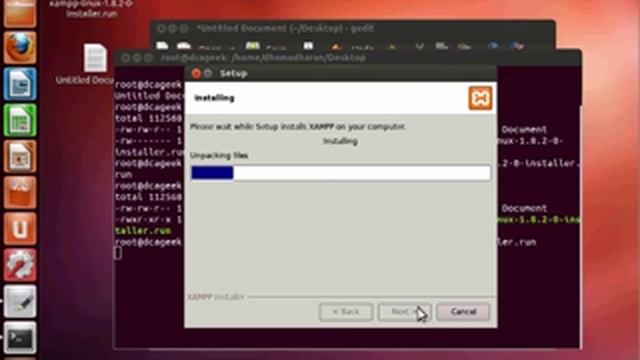 How To Install XAMPP 1.8.2 on Ubuntu / LinuxMint смотреть онлайн