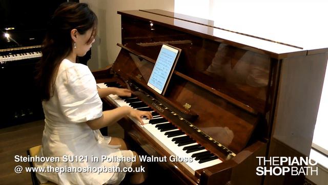 Steinhoven SU-121 in Polished Walnut Gloss @ The Piano Shop, Bath смотреть онлайн