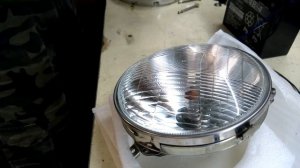 Светодиодная фара на Yamaha XVS 1100 Classic