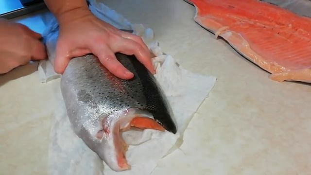 Вкуснейшая солёная СЁМГА смотреть онлайн