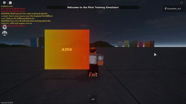 Pilot Flight Simulator: Spawning the Plane (Roblox Flight Simulator) смотреть онлайн