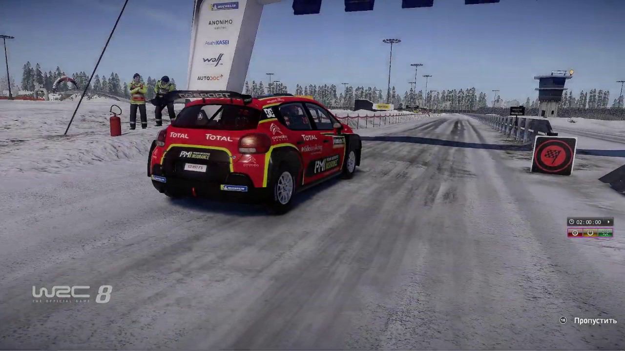 TEST WRC8-Karlstad SSS Arena смотреть онлайн