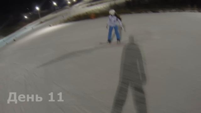 Snowboarding. Как я училась кататься на сноуборде. Winter 2014. смотреть онлайн