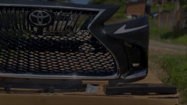 Бампер Camry 70 стиль Lexus LS смотреть онлайн