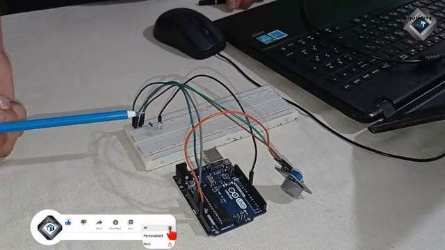 MQ-7 gaz sensor/ gas sensor/ газ датчик смотреть онлайн