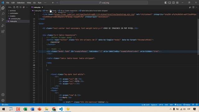 Listar - Como Hacer un CRUD de IMAGENES en PHP y MySQL | parte 03 смотреть онлайн