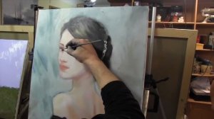 Портрет, часть 2  Мастер класс в Киеве  Художник Игорь Сахаров