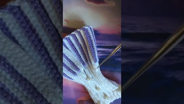 Вязание простого платья крючком на куклу смотреть онлайн