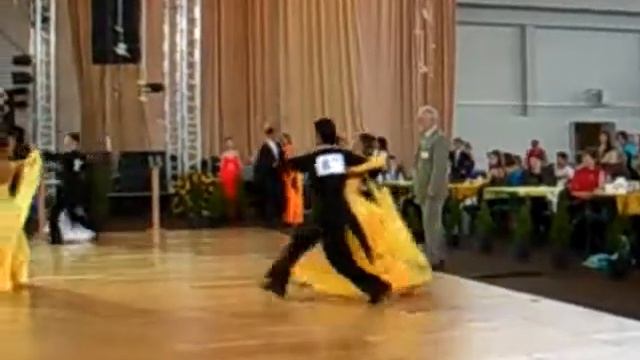 Первенство России по спортивным бальным танцам среди юниоров Калининград 2007 год Танго смотреть онлайн