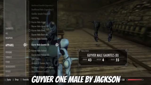 Skyrim SE Xbox One Mods|Guyver One Male смотреть онлайн