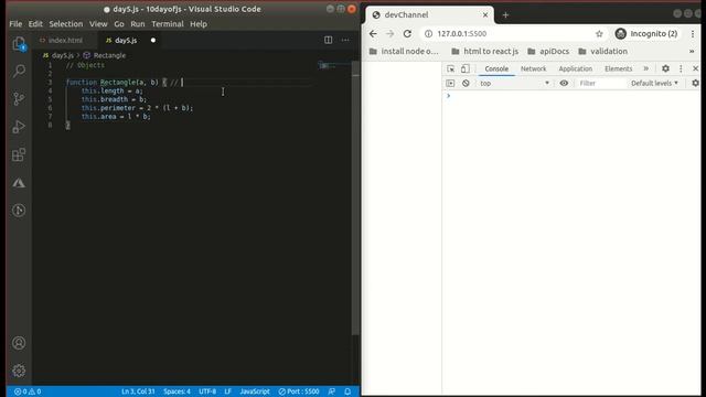 Day 5 - JavaScript Tutorial | Create Object in JavaScript | Function Constructor смотреть онлайн