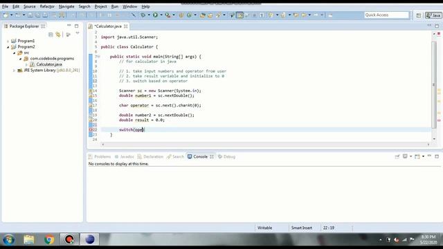 Java Program For Calculator In Java | Arithmetic Operators Example | Practice Problems | Code Bode смотреть онлайн