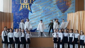 Инсценировка военно-патриотической песни "Журавли " М. Бернес (3А класс, МБОУ "Школа №111")