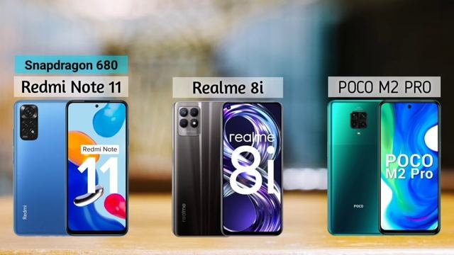 Redmi Note 11 Vs Realme 8i Vs Poco M2 Pro Full Comparison | Best Under 14k For PUBG Mobile ⚡Gaming смотреть онлайн