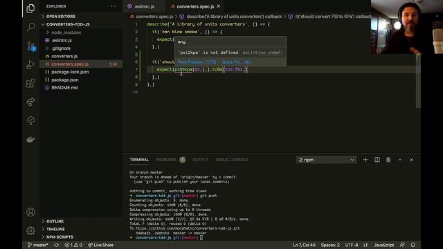 Getting Started with TDD Solution--JavaScript смотреть онлайн