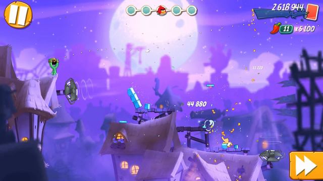 Angry Birds 2 - LEVEL 111-115 (Windows 10 Version) смотреть онлайн