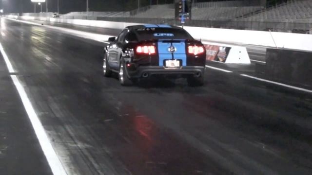 Lethal Performance 2010 GT500 9.85@144.12mph Run..