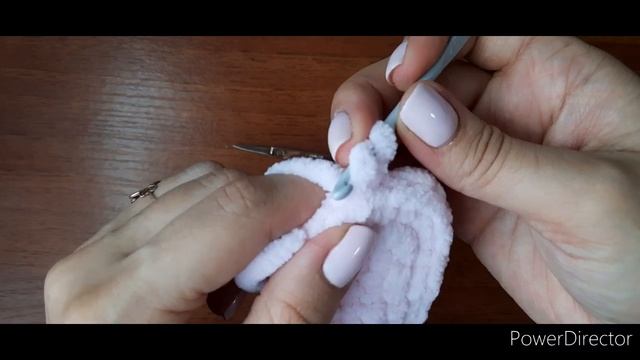 Вязаные пинетки для новорожденного. ? МК вязаных пинеток крючком. #DaryaFrost смотреть онлайн