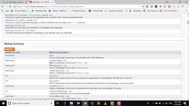 26. Java BigInteger - Java | BigNumber | Hackerrank смотреть онлайн