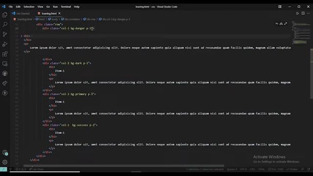 Responsive Equal Height Columns using -HTML CSS BOOTSTRAP смотреть онлайн