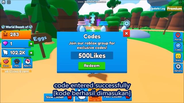 *ALL CODES WORK* [?️X5 CLICKS!] Crazy Clickers ROBLOX | 15 NOVEMBER 2022 смотреть онлайн