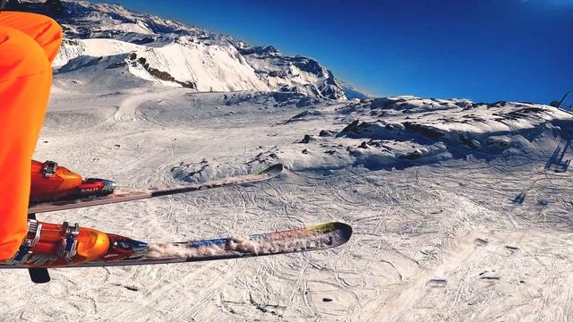 Snowboarding  In Serre Chevalier France 2022