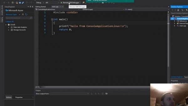 MSP Alexander Popovkin | Создание приложений и их отладка на Linux через Visual Studio 2017