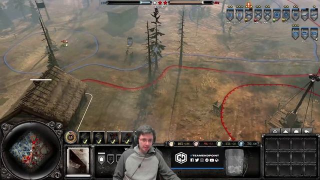 CoH2: INSANE  Elite 1v1 Hans(USF) Vs Oxycodone(OKW) (Company Of Heroes 2)