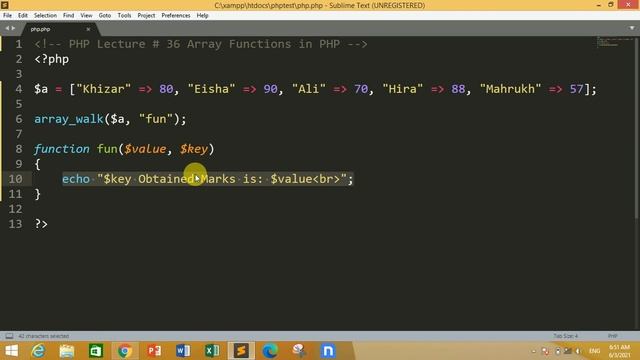 PHP Array_Walk & Array_Walk_Recursive Functions in Hindi/Urdu || PHP Array Function смотреть онлайн