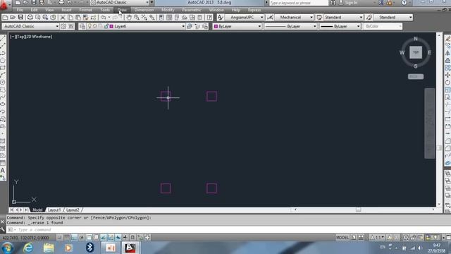 สอนสด AutoCAD 2013 ตอน 6 смотреть онлайн