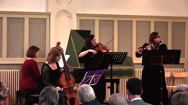 Georg Philipp Telemann Paris Quartet in e minor. (8.07.2017 concert at the Paleiskerk in The Hague смотреть онлайн