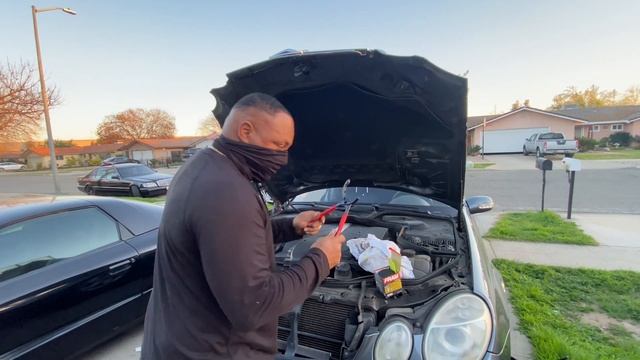 How to change oil on Mercedes Benz E500 смотреть онлайн