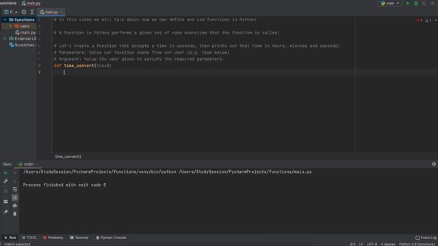 Defining Functions In Python смотреть онлайн