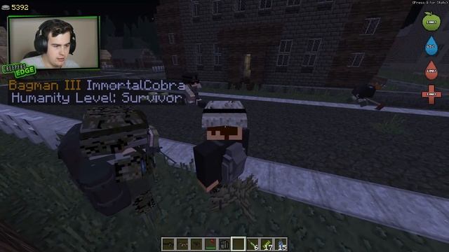 SURVIVING the Minecraft Zombie Apocalypse by Saying ONE WORD смотреть онлайн
