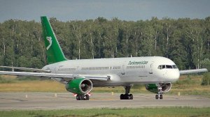[+ATC] Turkmenistan Airlines Boeing 757-22K EZ-A011 | Аэропорт Домодедово