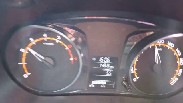 Lada Granta FL как она есть. Расход топлива при скорости 90-100 км/ч. смотреть онлайн