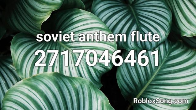 soviet anthem flute Roblox ID - Roblox Music Code смотреть онлайн