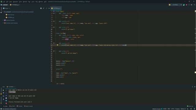 Python Tutorial #6 - Classes and Objects (OOP) - Inheritance -(Intermediate) смотреть онлайн