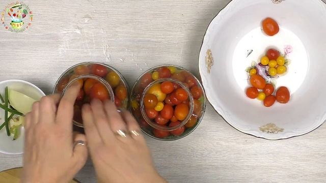 Маринованные помидоры черри с сельдереем смотреть онлайн