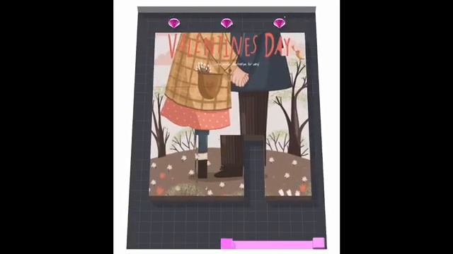 Color Fill 3d | Valentine