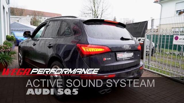 WEGA Performance| Audi SQ5 TDI | Active Sound Modul смотреть онлайн