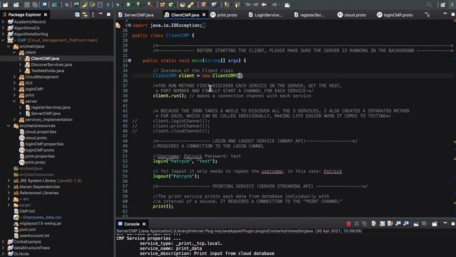 Java project presentation - Login/Logout - ADD/REMOVE(write and overwrite csv file) - Print (read) смотреть онлайн