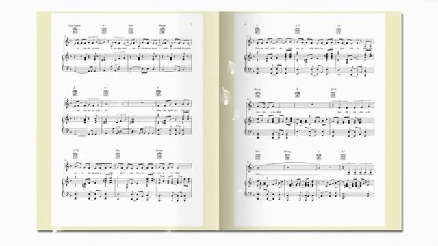 Ноты для фортепиано-Песня Я.Коломиец "Мир на ладони" смотреть онлайн