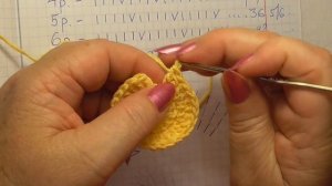 Научу вязать крючком! Урок 11. Вязание по кругу с подъемом.