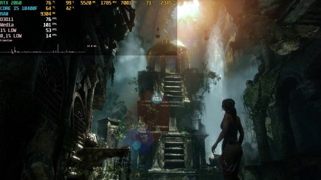 Intel Core i5-10400F + NVIDIA RTX 2060 - Performance Test Rise of The Tomb Raider Benchmark FPS смотреть онлайн