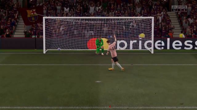 FC Barcelona vs Juventus UCL FINAL Penalties FIFA 21 смотреть онлайн