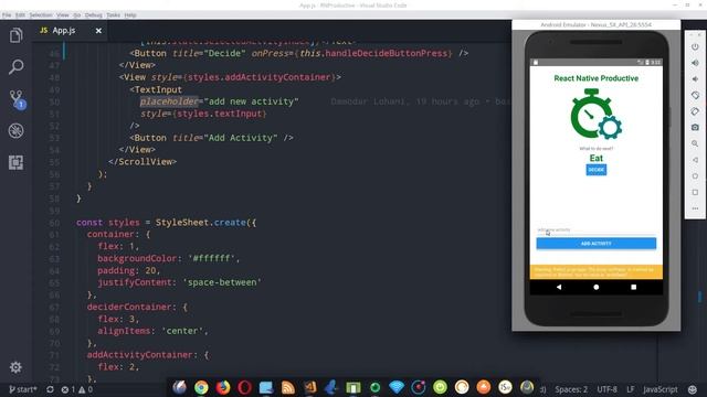 React Native Basics Part 2.2 - Buttons, TextInput (user input) and States - Nepali смотреть онлайн