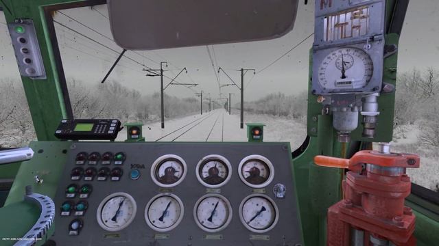 Стальная дорога Снежная вьюга