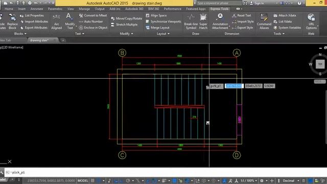 VBA for Autocad_ draw stair elevation from stair plan_aluminum formwork смотреть онлайн
