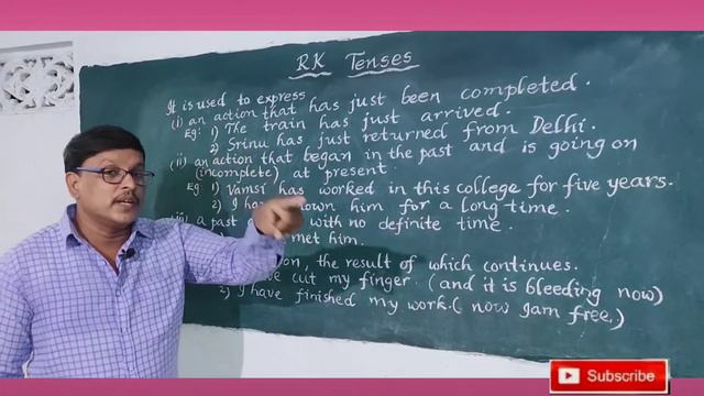 Tenses, Present perfect tense, English Grammar-4 смотреть онлайн